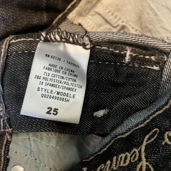 Guess jeans pismo straight waist 25 like new - Picture 3 of 5
